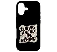 Curves Ahead Life Behind Open Road Driving Fan Case for iPhone 17