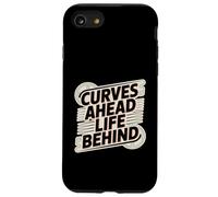 Curves Ahead Life Behind Open Road Driving Fan Case for iPhone SE (2020) / 7/8