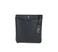 'Curvo' Real Leather Crossbody Bag Ashwood Leather Black One Size