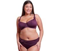 Curvy Kate Balcony Bikini Top Beach Bliss Scooped Womens Ladies Swimwear Mulberry Purple Size D-K
