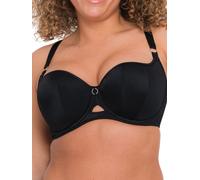 Curvy Kate Balcony Bra Boost Me Up Padded Underwired Push-Up Black 36J