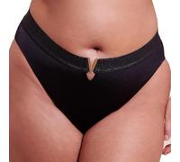 Curvy Kate Bikini Brief Siren Seas High Leg Bottoms Womens Ladies Swimwear Black Size S-XL