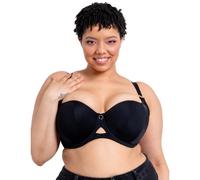 Curvy Kate Boost Me Up Padded Balcony Bra - Black - 38F