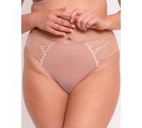Curvy Kate Centre Stage Deep Thong Brief Knickers Lingerie In Beige Beige