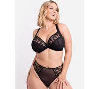 Curvy Kate Centre Stage Side Support Bra Full Plunge Lingerie In Black Black