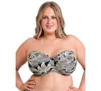 Curvy Kate CS038307 Ripple Reef Bandeau Bikini Top