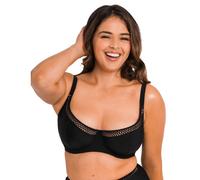 Curvy Kate First Class Balcony Bikini Top - Black - 44DD