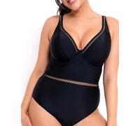 Curvy Kate First Class Plunge Swimsuit Black 38E