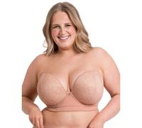 Curvy Kate Hey Girls SuperPlunge Strapless Bra Latte 36J