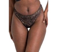 Curvy Kate Hey Girls Thong Black/Latte L