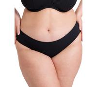 Curvy Kate Women's Jet Set Low Rise Bikini Brief Bottoms in Black | Size: Medium Curvy Kate Black M
