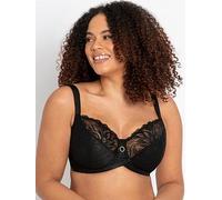 Curvy Kate Lace Daze Balcony Bra, Black, Size 40D, Women Black