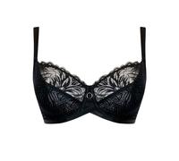 Curvy Kate Lace Daze Balcony Bra Underwired Lingerie In Black Black