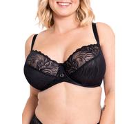 Curvy Kate Womens Lace Daze Balcony Balconette Bra, Black, 32F UK