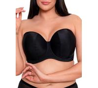 Curvy Kate Luxe Strapless Bra Jet Black 32G