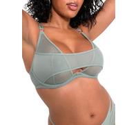Curvy Kate Peep Show Deep Plunge Bra Sage Green Green 30DD