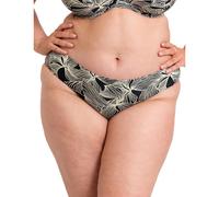 Curvy Kate Ripple Reef Classic Bikini Brief - Black Print - S - 10