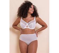 Curvy Kate Victory 4 Part Balcony Bra, White, Size 32F, Women White