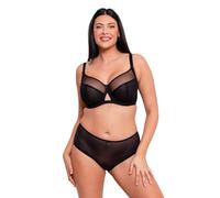 Curvy Kate Women Victory Balcony Everyday Bra, Black, 36E