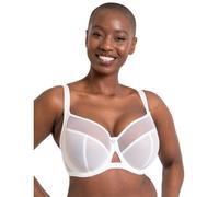 Curvy Kate Womens Victory 4 Part Balcony Balconette Bra, White, 44E UK