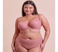 Curvy Kate Victory Side Support Balcony Bra Wired Lingerie In Rose Rose