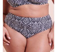 Curvy Kate Bikini Brief Knickers Wild Horizon High Waist Womens Ladies Swimwear Underwear Black Print Size S-2XL
