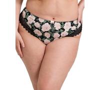 Curvy Kate Wild One Brazilian Floral Print Black XL - 16