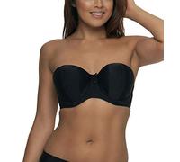 Curvy Kate Women Luxe Strapless Multiway Everyday Bra, Black, 38FF,CK2601
