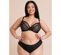 Curvy Kate Womens Lifestyle Plunge Bra - Black Polyamide - Size 32DD