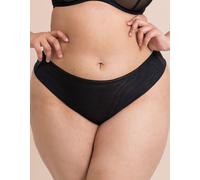 Curvy Kate Women's Lifestyle Short Brief Mesh Knickers Lingerie in Black | Size: 20 Curvy Kate Black 20
