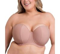 Curvy Kate Womens Luxe Strapless Multiway Bra, Latte, 34JJ UK