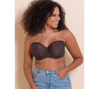 Curvy Kate Luxe Strapless Bra Cocoa 40GG