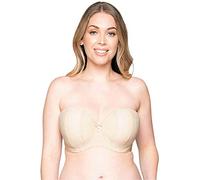 Curvy Kate Women's Luxe Strapless Multiway Everyday Bra, Beige (Biscotti), 30D