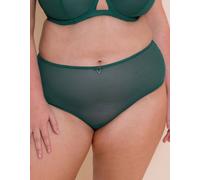 Curvy Kate Women's Victory Short Brief Sheer Knickers Lingerie in Green | Size: 14 Curvy Kate Green 14