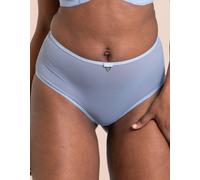 Curvy Kate Women's Victory Short Brief Sheer Knickers Lingerie in Light Blue | Size: 8 Curvy Kate Light Blue 8