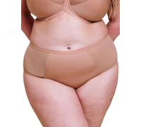 Curvy Kate Women's Wonderfully Short Latte Hipster Panties, 10