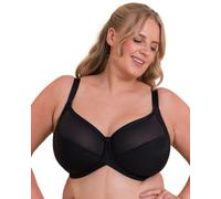 Curvy Kate Womens Wonderfully Full Cup Balconette Bra, Black, 38JJ UK