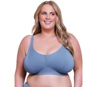 Curvy Kate Zen Non-Wired Bralette Blue 32H/HH