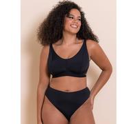 Curvy Kate Zen Non-Wired Bralette In Black Black