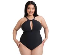 Curvy Kate Zip Tide Multiway Swimsuit In Black Black