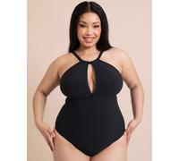 Curvy Kate Zip Tide Multiway Swimsuit One-Piece In Black Black 2XL