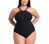 Curvy Kate Zip Tide Non-Wired Multiway Swimsuit Black XL