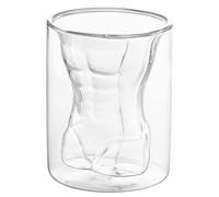 Curvy silhouete Liquor Cups - Clear Tasting Vessel Collection, Travel Friendly Novelty Items Enhancing Tavern Lounge Event Atmospheres Festive Receptions | Restaurant Tabletop Accent Gift