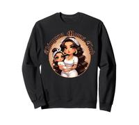 Curvy Spanish Latina Mom Chingona Moms Club La Patrona Sweatshirt