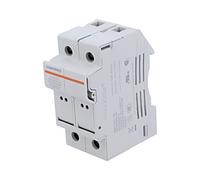 CUS102 fuse base 10x38mm for DIN rail 1kV pole: 2 IP20 MERSEN