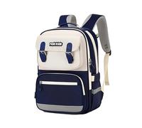Cusangel School Backpack for Boys School Bookbags,Kindergarten Elementary Middle School Lightweight Waterproof Multifunctional Large Capacity for Backpack (16 inch Blue)