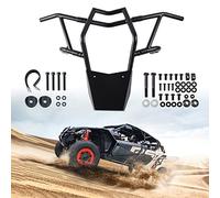 CUSAUTV Rear Pre-Runner Bumper Bar Compatible with Can Am Maverick X3 Max Turbo R RR 2017-2022 Combined Heavy Duty Rear End Bumper Bar Brush Guard Protector Replace for #715002880#715003436