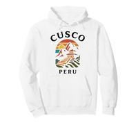 Cusco Peru Retro Inca City Andean Mountain South America Per Pullover Hoodie