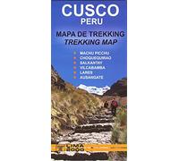 Cusco Peru Trekking Map