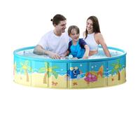 Cushangty Child Swimming Pool | Pool Outdoor Water Toys - Portable Non Slip Foldable Toy for Boy Playtime Girl Backyard Dogs Outdoor Pets Garden